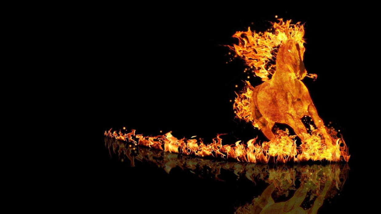 Fire Backgrounds for Desktop - PixelsTalk