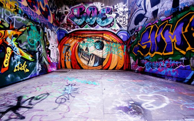 Graffiti backgrounds Art Deco Wallpapers HD.