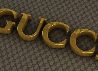 Gucci logo wallpapers HD free download.