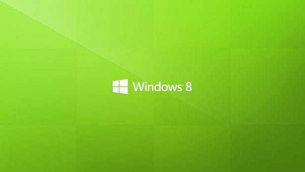 HD Green Windows 8 Wallpaper.