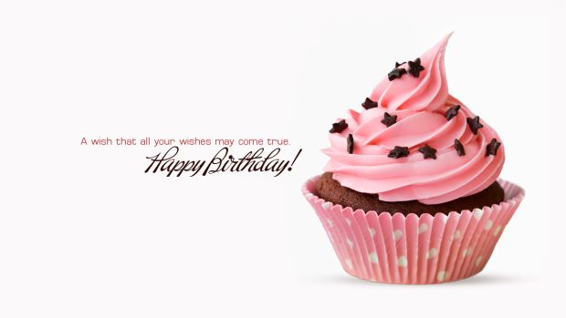 Happy birthday with quotes wallpaper photo.