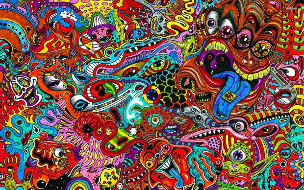 Images download psychedelic HD Wallpapers.