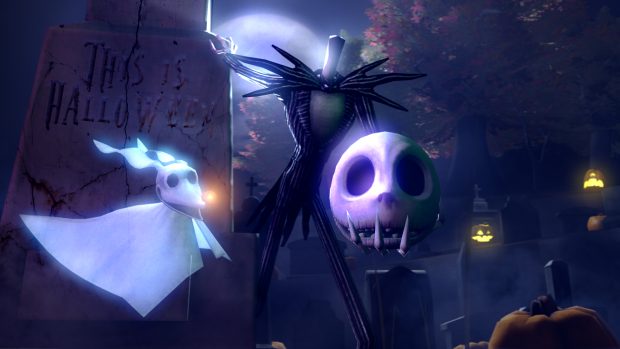 Jack skellington nightmare before christmas pc wallpaper.