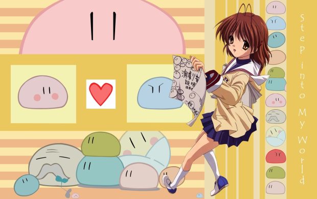 Kawaii Clannad kawaii anime wallpapers HD.