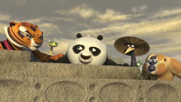 Kung fu panda backgrounds wallpapers HD.