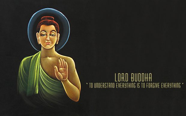 Lord buddha quote wallpaper HD.
