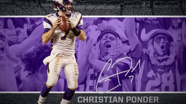 MINNESOTA VIKINGS Christian Ponder.