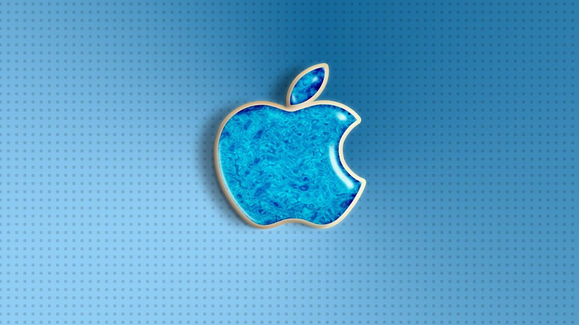Wallpapers Apple Blue  Wallpaper Cave