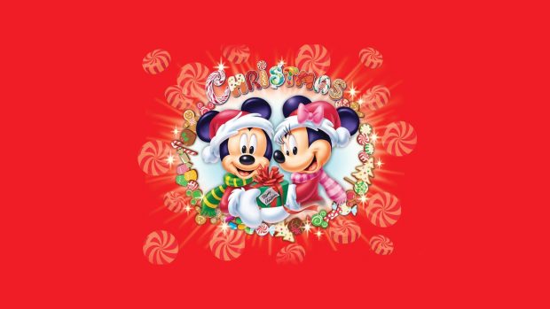 Merry Christmas Mickey Mouse Wallpapers HD.