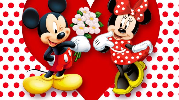 Mickey And Minnie Mouse Wallpaper High Quality Resolution.