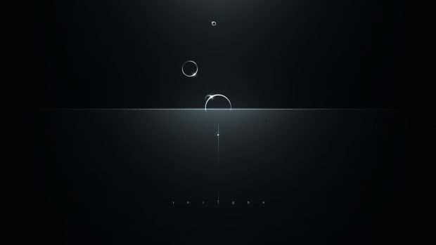 Minimalism circles reflections light dark intuition wallpapers 1920x1080.