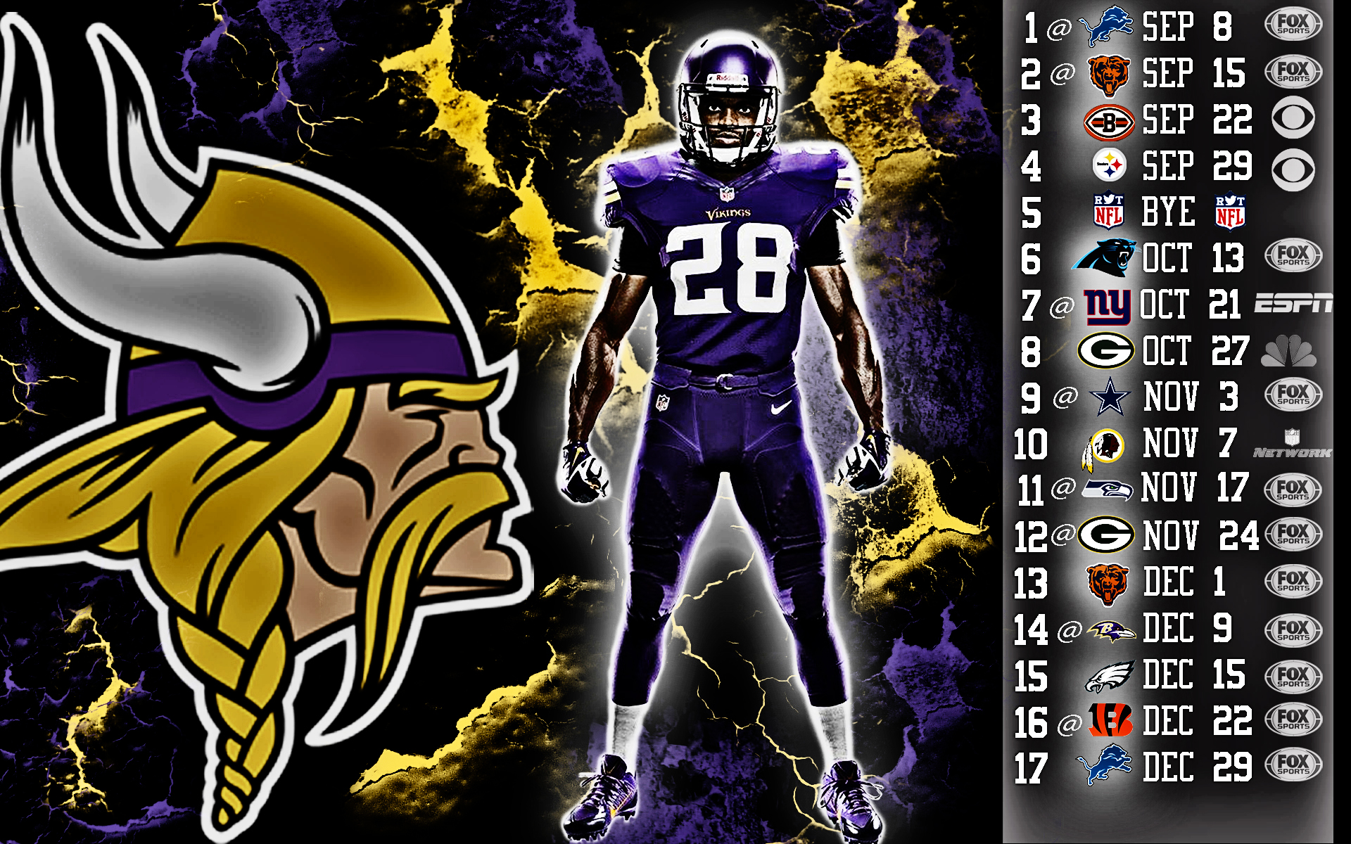 HD Wallpaper Minnesota Vikings