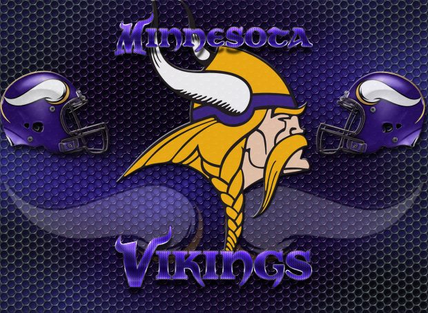 Minnesota Vikings heavy etal tablet wallpaper.