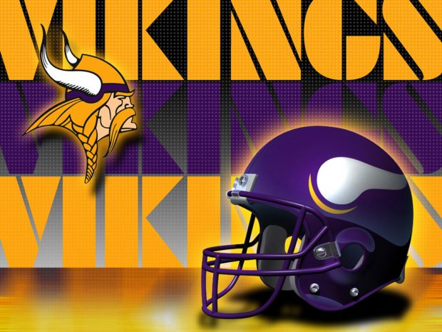 Minnesota vikings helmet side1600x1200.