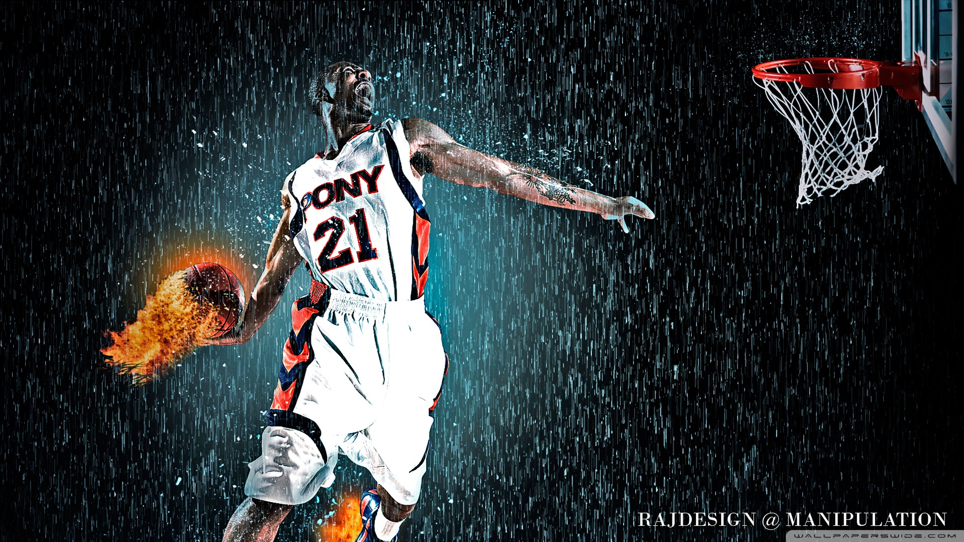 ANIMATION  WalkerTKL  Basketball live wallpaper Nba artwork Basketball  photography