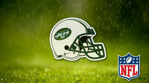 Nfl ny jets helmet on field grass wallpapers 1920x1080.