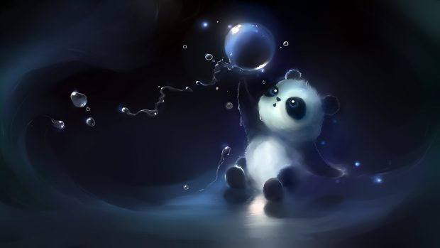 Panda wallpapers HD background desktop.