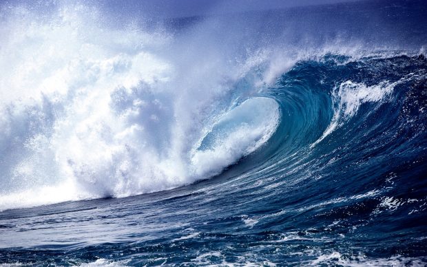 Photo Images Ocean Waves Wallpaper HD.