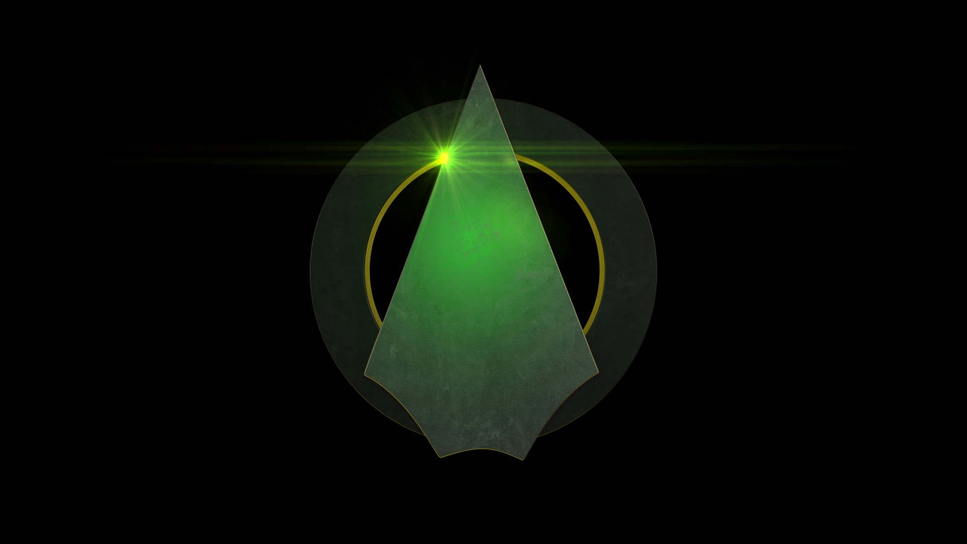 1080p Green Arrow Desktop Wallpaper