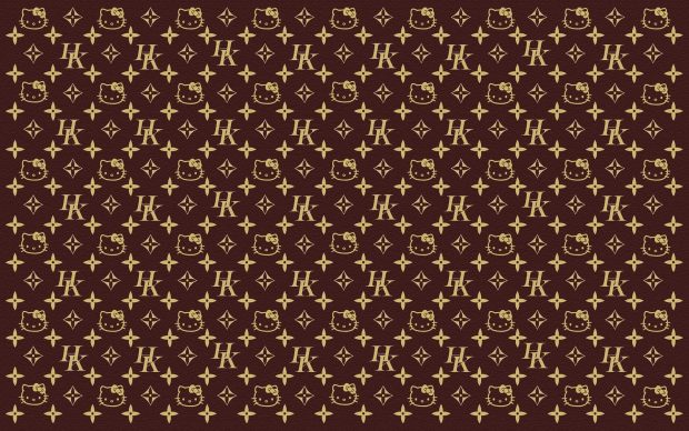 monogram kitty hello vuitton gallery desktop cool louis wallpaper