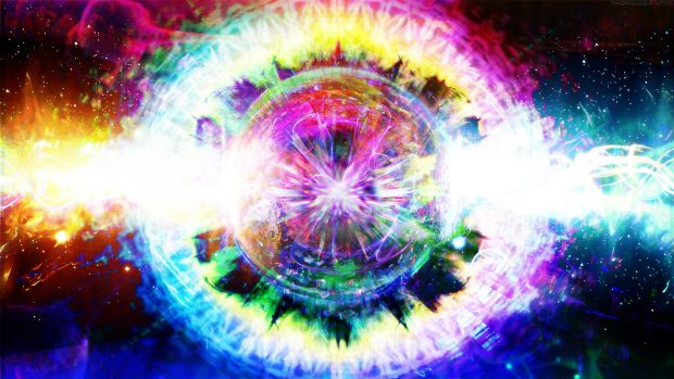 Psychedelic wallpaper background HD.