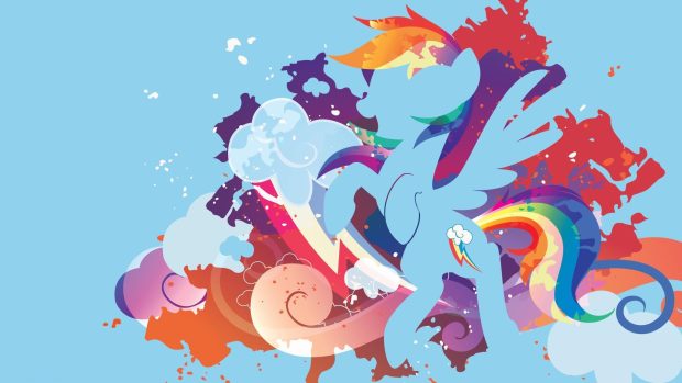 Rainbow dash mlp wallpapers HD.