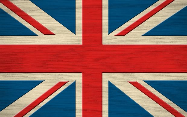 Retro British Flag Background Wallpaper HD.