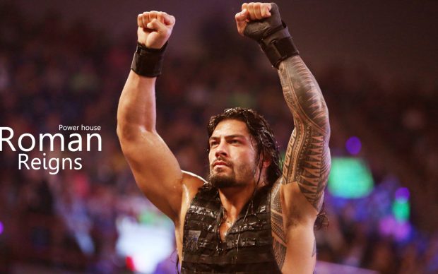 Roman Reigns WWE Power House New HD Wallpaper.