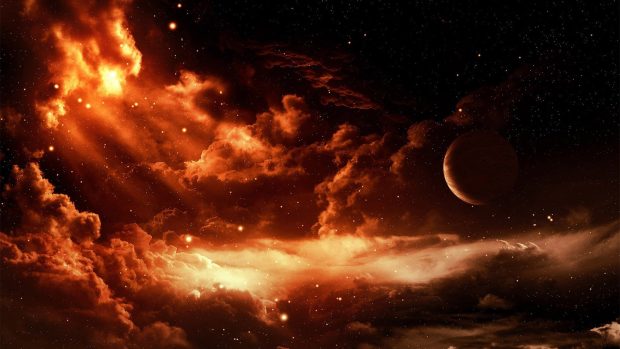 Sky cloud star planet moon wallpapers HD.