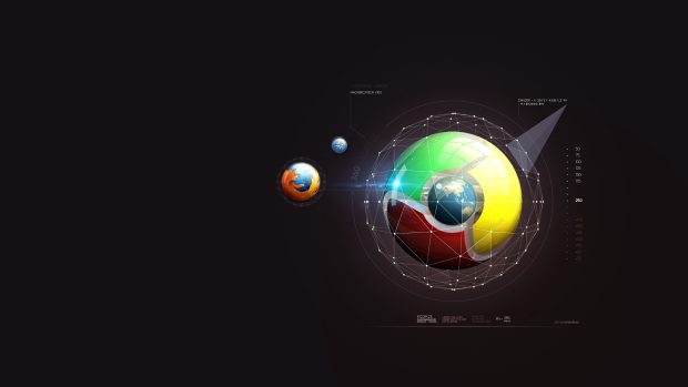 Social networks Firefox Google chrome wallpapers HD.