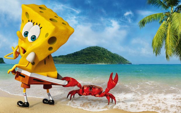 Spongebob squarepants wide wallpapers HD.