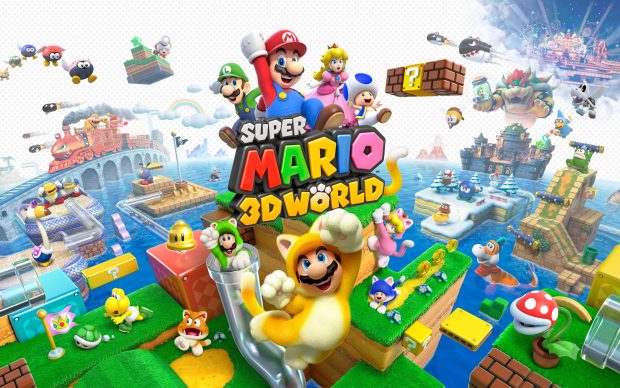 Super mario 3d world wide.