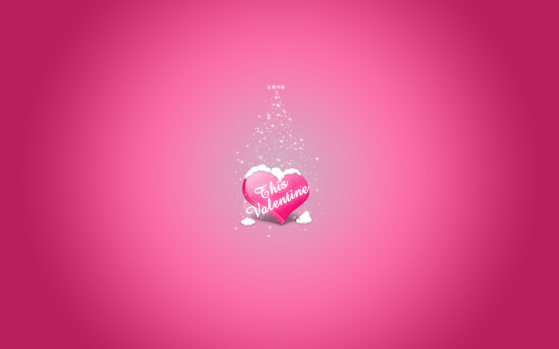 Valentine Love Pink Wallpaper Free Download.