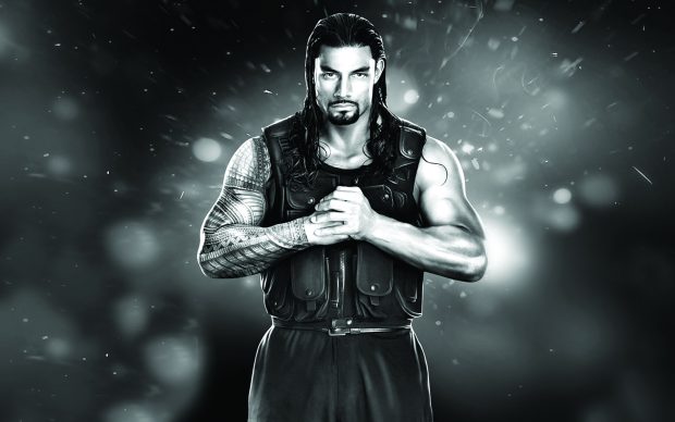 WWE Wrestler Roman Reigns New Look Photo.