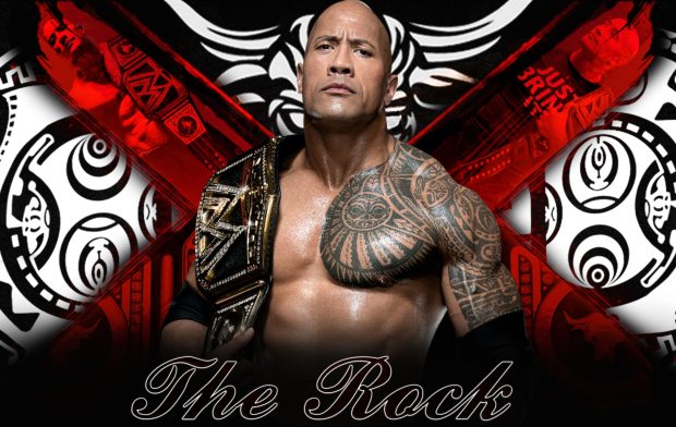 WWE wallpapers backgrounds free the rock HD.
