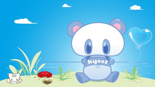 Wallpaper friday kawaii panda download.