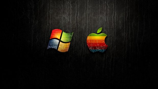 Windows vs apple mac macintosh windows HD wallpaper.