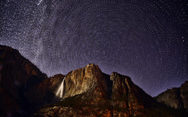 Yosemite Night Wallpaper Desktop.