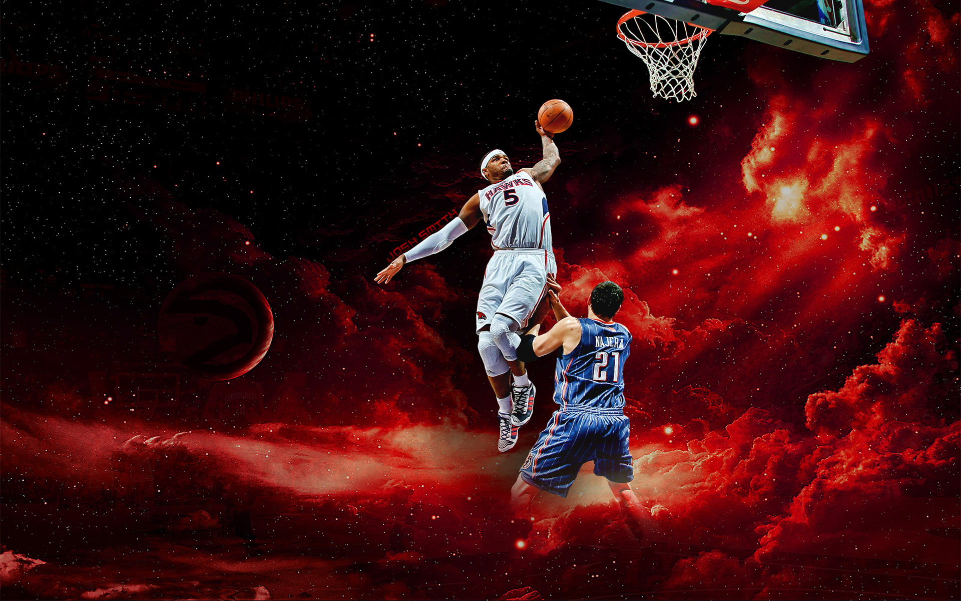 Giannis antetokounmpo and dunk 4K wallpaper download