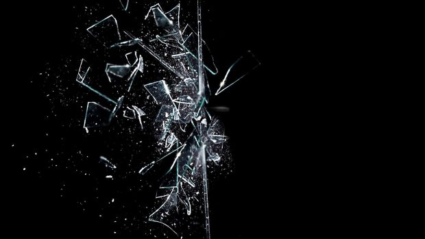 1920x1080 Cracked Glass Wallpaper.