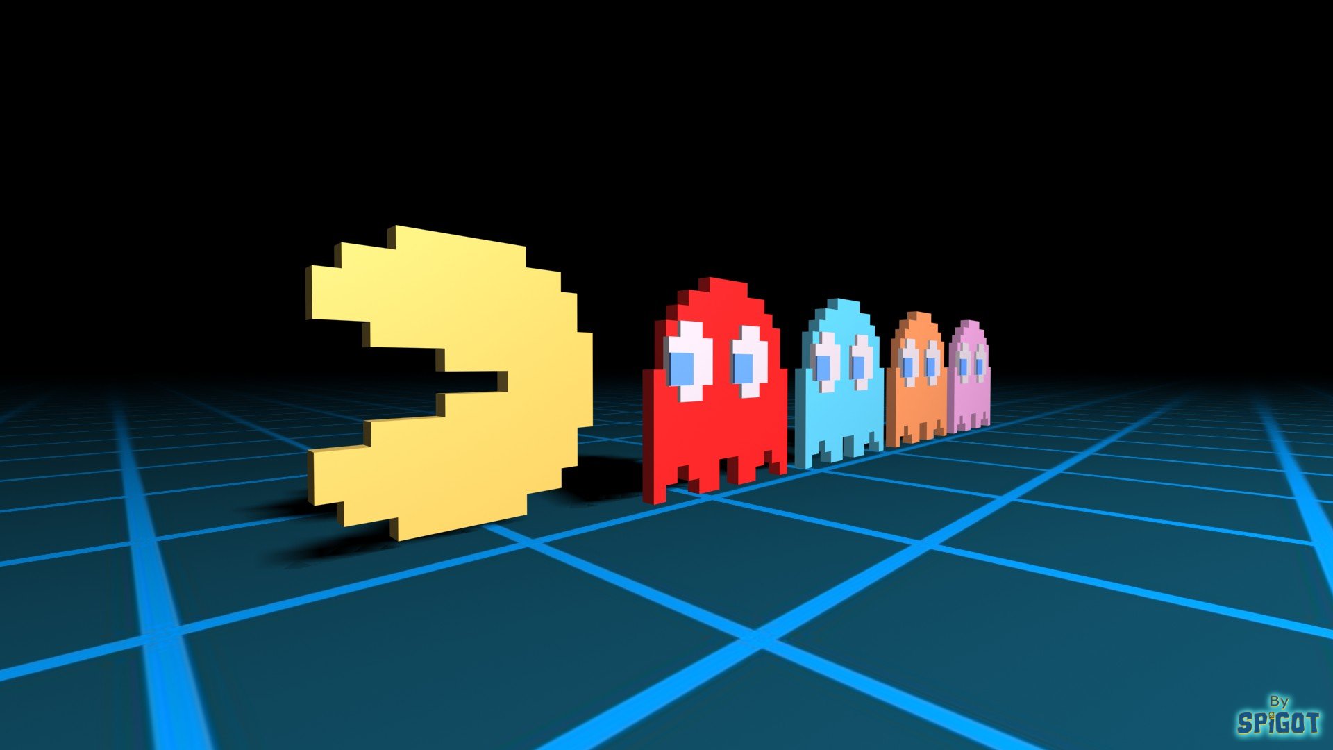 Pacman Wallpapers Free Download | PixelsTalk.Net