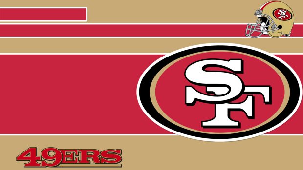 49ers Logo Poster Wallpaper.