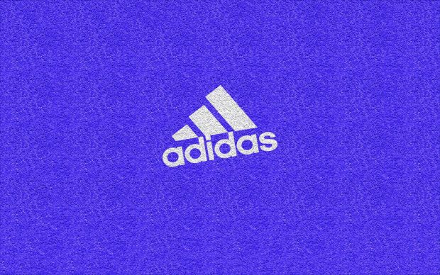 Adidas blue wallpaper.