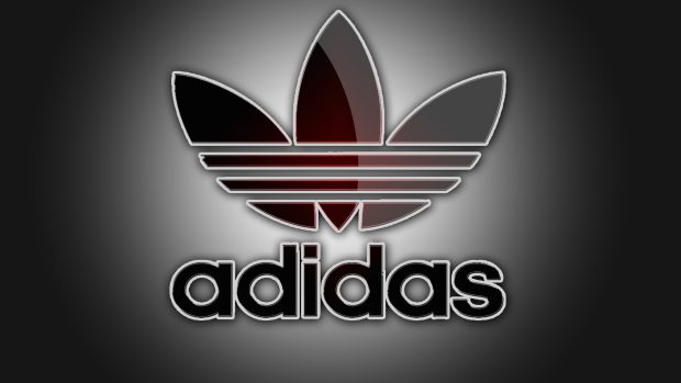 Adidas hd black logo wallpaper.