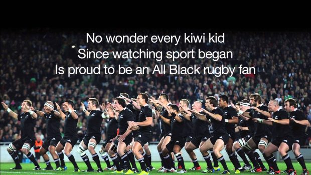 All Black Rugby Fan.