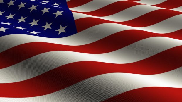 American flag waving android wallpapers.