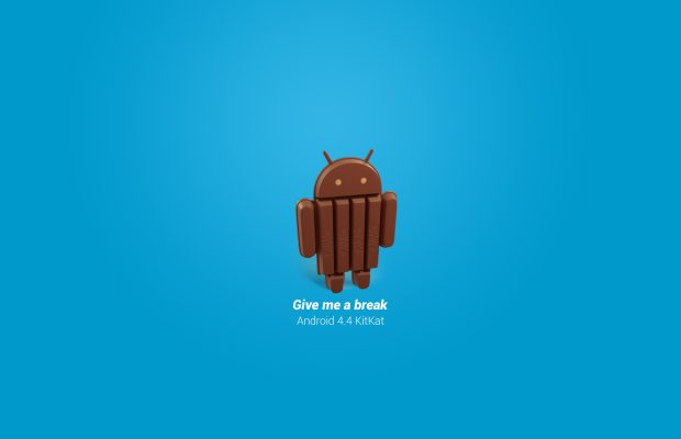 Android kitkat wallpaper blue backgrounds.