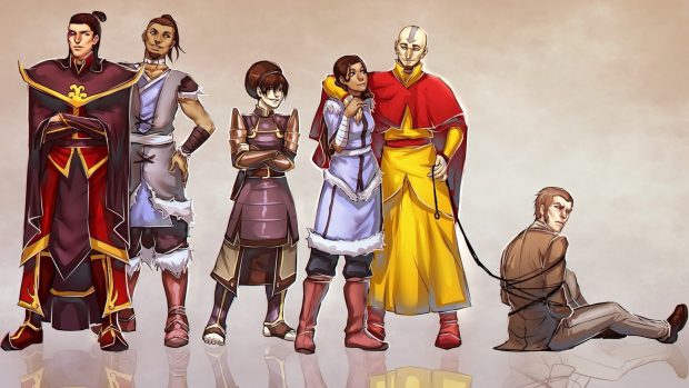 Avatar The Last Airbender Cartoon Wallpaper.