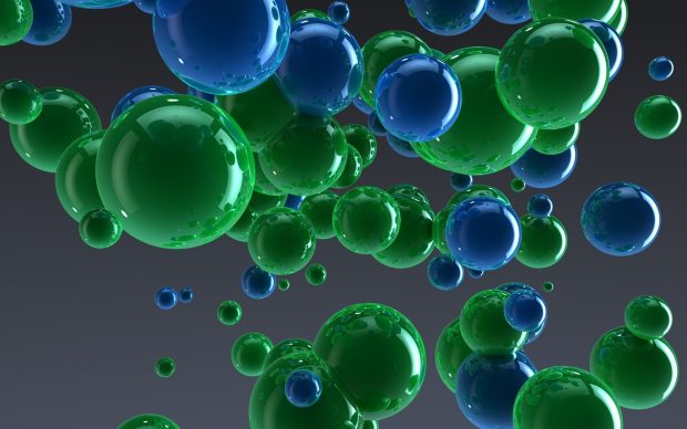 Awesome Green Bubbles Wallpapers.