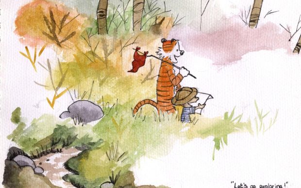 Backgrounds calvin and hobbes art hd.